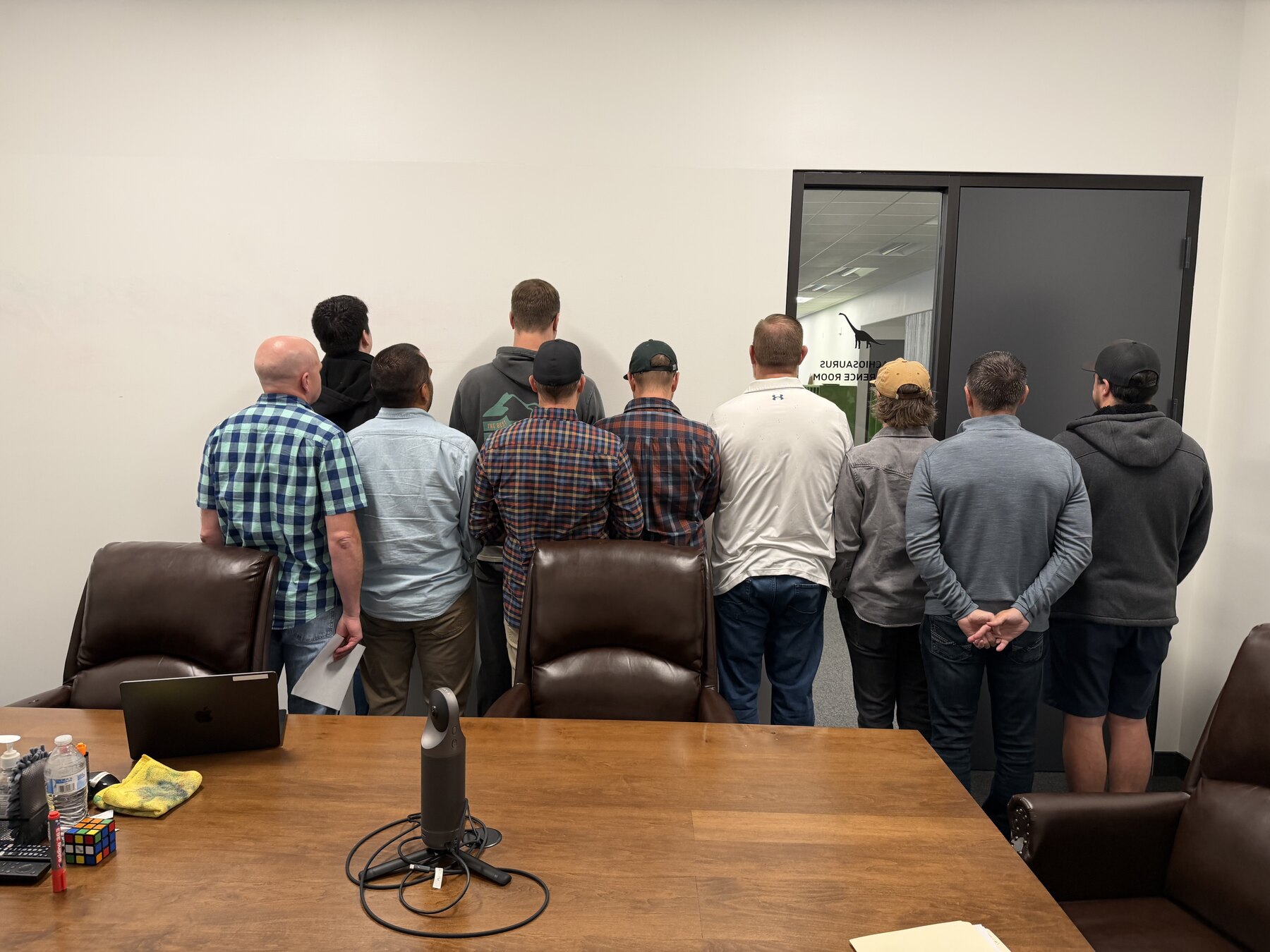 The pumpkinguts LLC team together